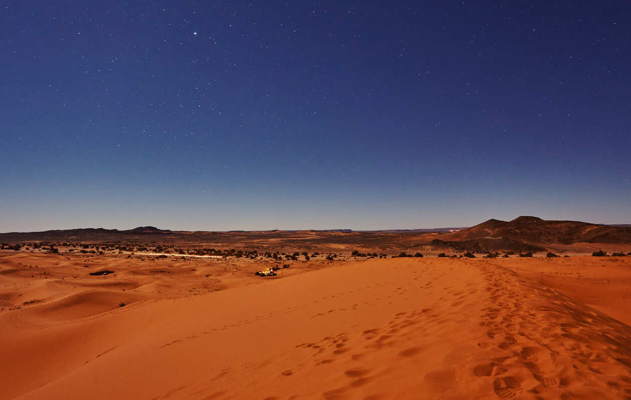 noche en el desierto marruecos